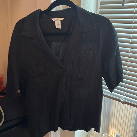 WOMENS LINEN TOP - Picture 1 of 2